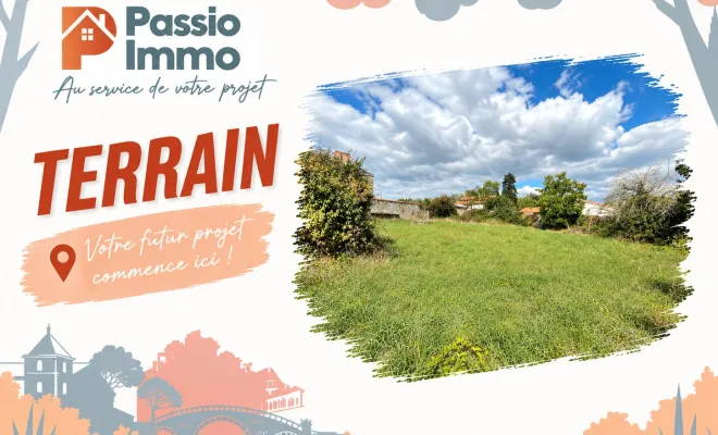 Terrain constructible 550 m², Clisson, Passio Immo